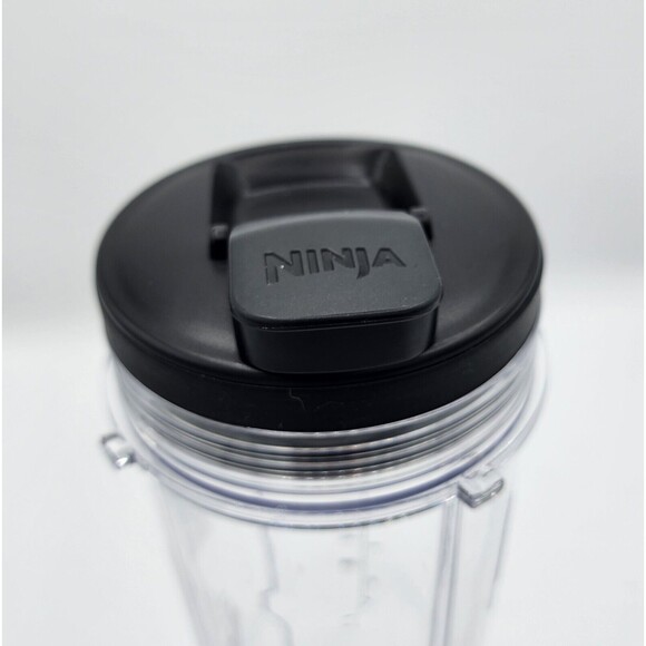 Ninja Nutri 32oz REPLACEMENT TO GO CUP with spout LID for Duo Blender BL642 - Picture 4 of 5